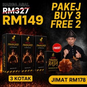[PROMO] 3 KOTAK (FREE SABUN PAWANG RAJA & BREAST OIL)