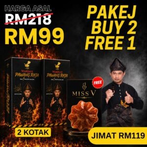 [PROMO] 2 KOTAK (FREE SABUN PAWANG RAJA)