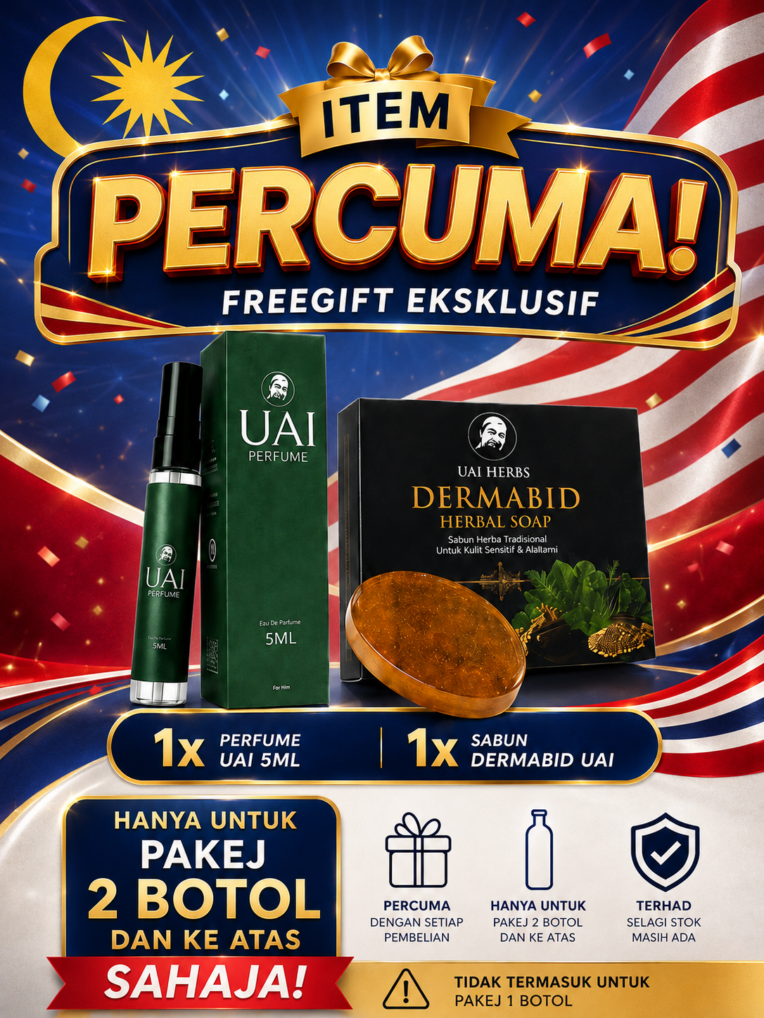 Promosi Saguhati Merdeka UAI Herbs