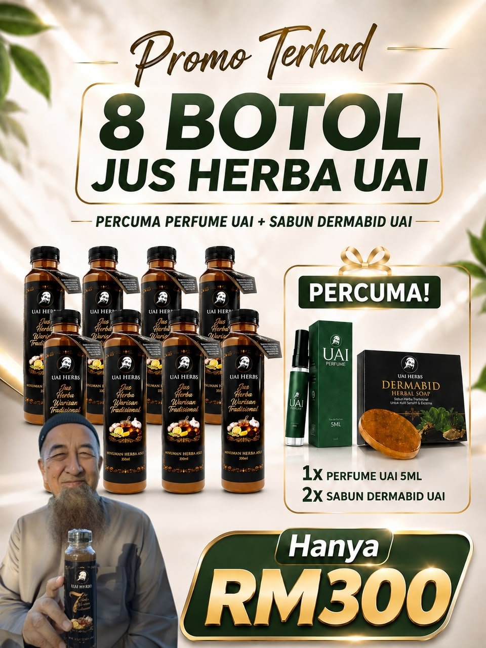 Pakej Jimat 8 Botol